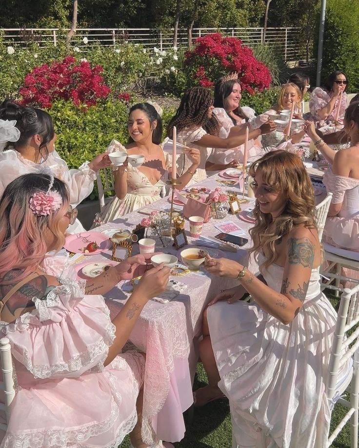 Rococo Bridal Party