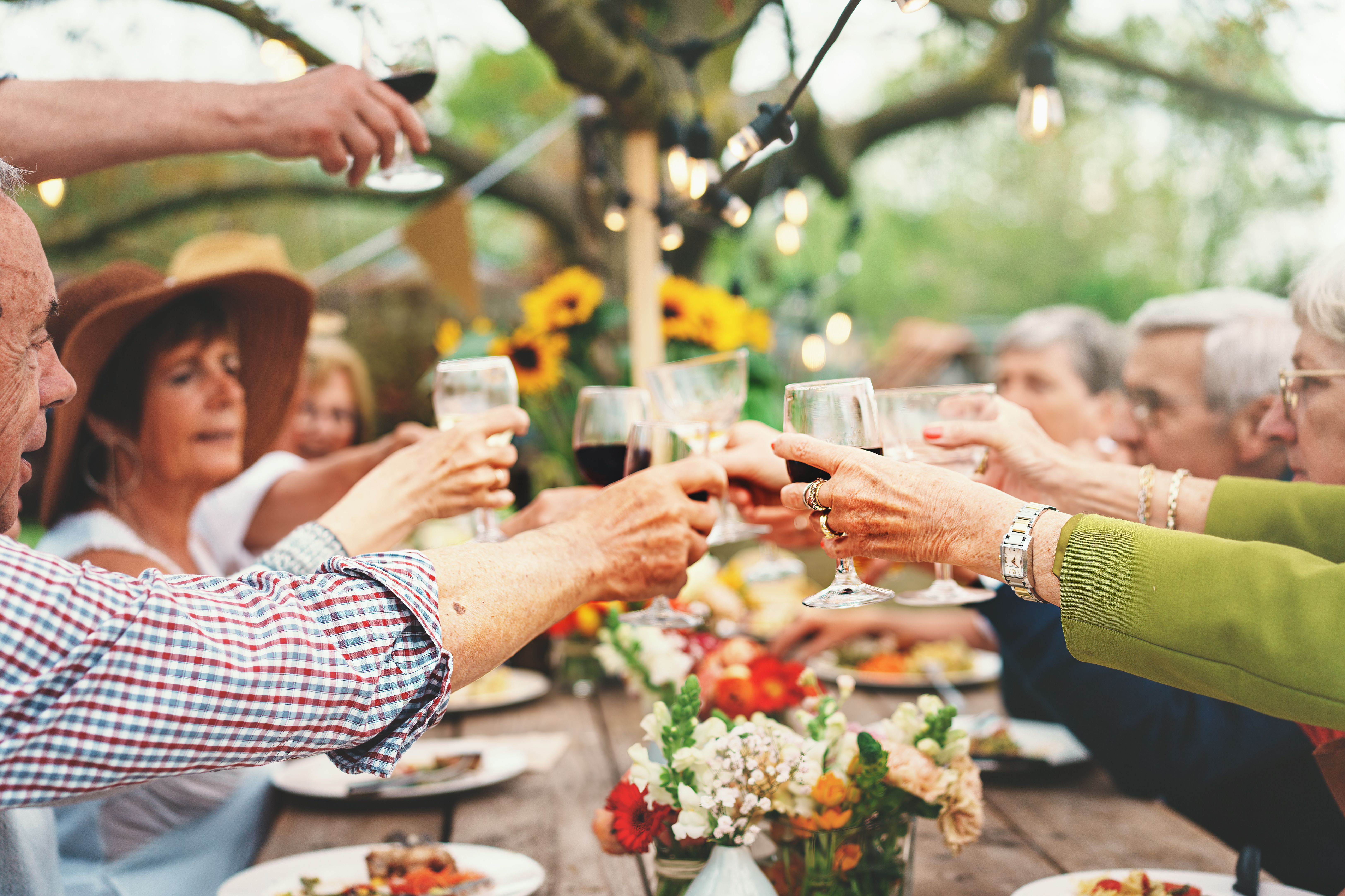 Garden dinner